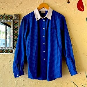 Vintage Napa Valley Terrier Button Down 🐶 size L/XL